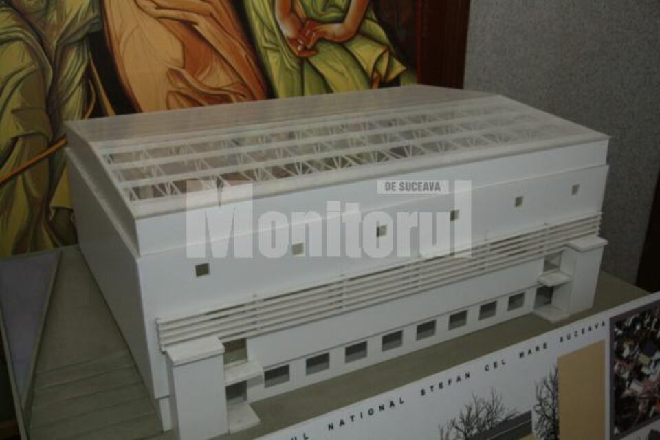 Viitoarea sală de sport a colegiului Ștefan cel Mare a început să prindă contur