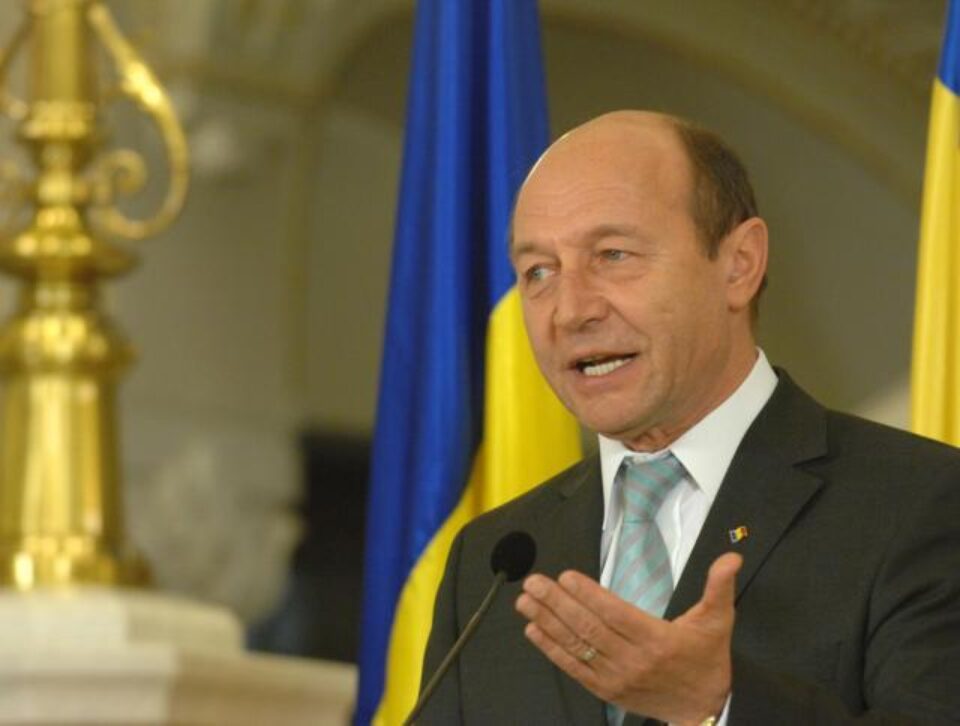 Președintele Traian Băsescu Foto: Sorin LUPȘA