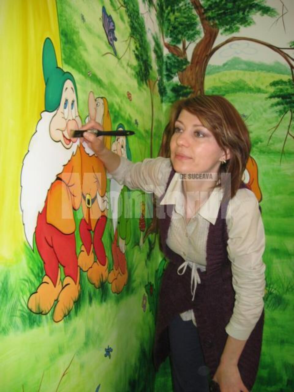 Tatiana Cuzmin și prietenii pictați ai copiilor