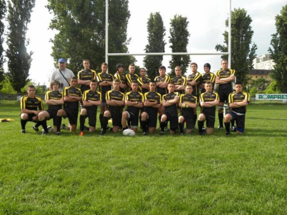 Tinerii rugbiști de la CSȘ Gura Humorului visează la o medalie națională, Foto: FRR