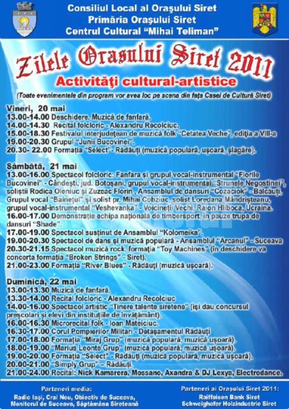 Zilele orașului Siret
