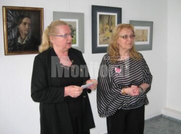 Lucia Pușcașu și Bogdana Rașcu, la vernisaj