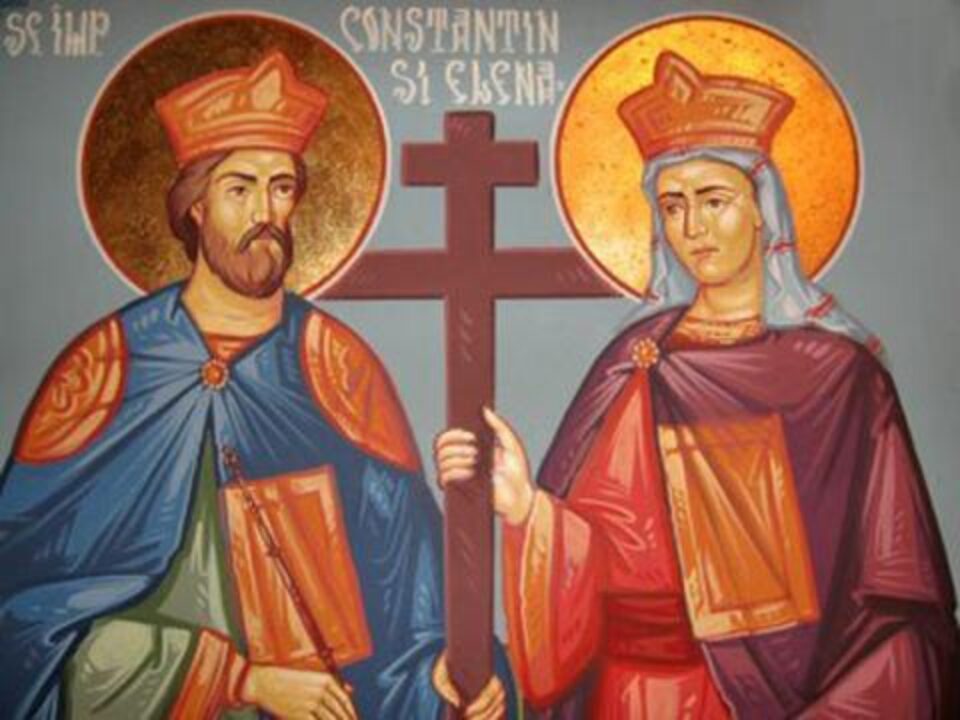 Credincioșii ortodocși îi sărbătoresc mâine pe Sfinții Împărați Constantin și Elena