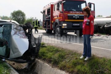 Pompierii au intervenit de urgență la fața locului