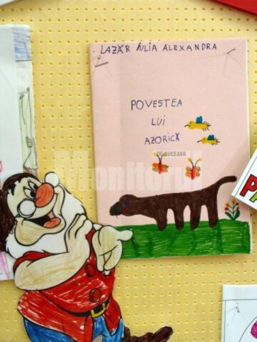 Copiii de la grădinițele din Fălticeni au devenit autori de carte