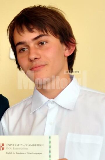 Coca Alexandru, absolvent al Colegiului National petru Rareș