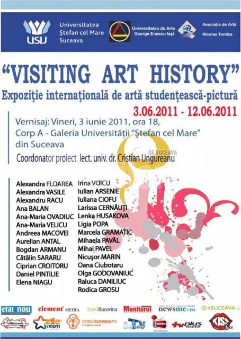 Expoziția internațională de artă studențească „Visiting Art History”