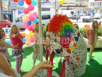 Petrecere pe cinste, de 1 Iunie, pentru preșcolari de la trei grădinițe sucevene