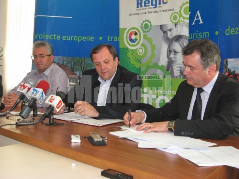 Documentul a fost parafat de președintele Consiliului Județean, Gheorghe Flutur, și de Viorel Nuțu, managerul societății General Construct Documentul a fost parafat de președintele Consiliului Județean, Gheorghe Flutur, și de Viorel Nuțu, managerul societății General Construct