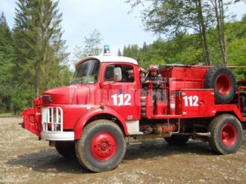 Masina de interventie la incendii