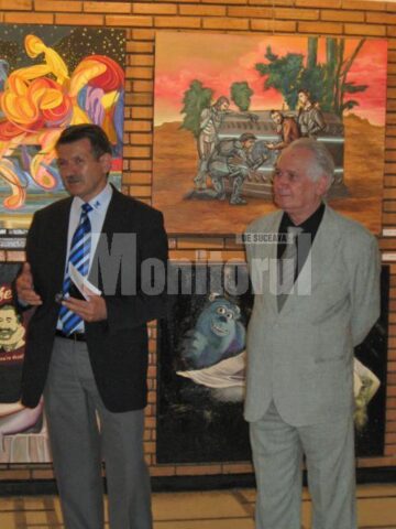 Prof. univ. dr. ing. Alexandru Graur și prof. univ. dr. Viorel Munteanu