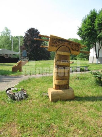 Lucrări realizate în tabăra de sculptură