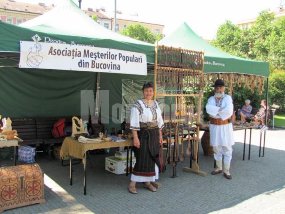 Florin și Lăcrămioara Cramariuc la Trademak Romania de la Praga