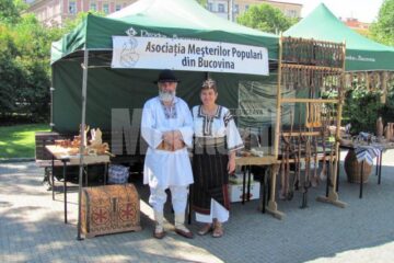 Florin și Lăcrămioara Cramariuc la Trademak Romania de la Praga