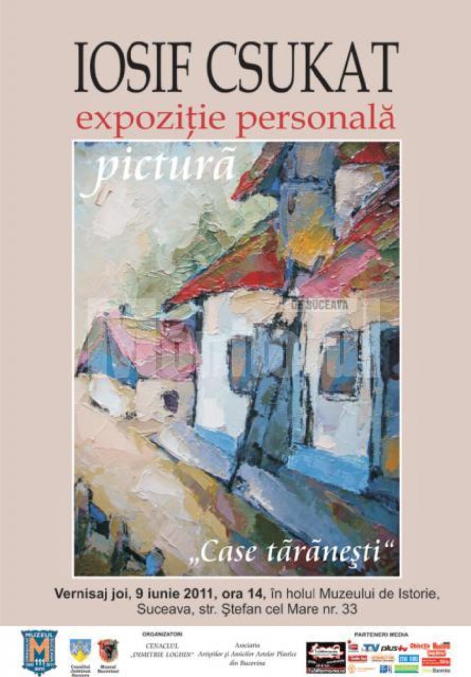Expoziție Iosif Csukat