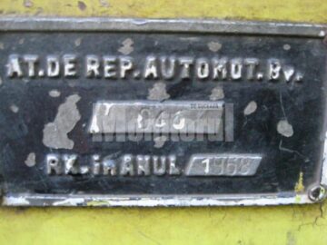 Autorizația de reparație din 1968