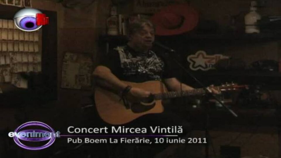 Mircea Vintilă, concert la Fierărie