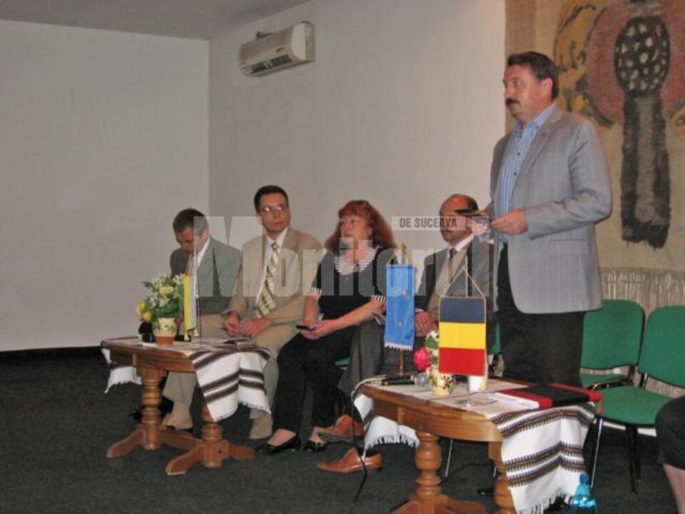 Vicepreședintele Vasile Ilie apreciind relațiile de parteneriat și colaborare