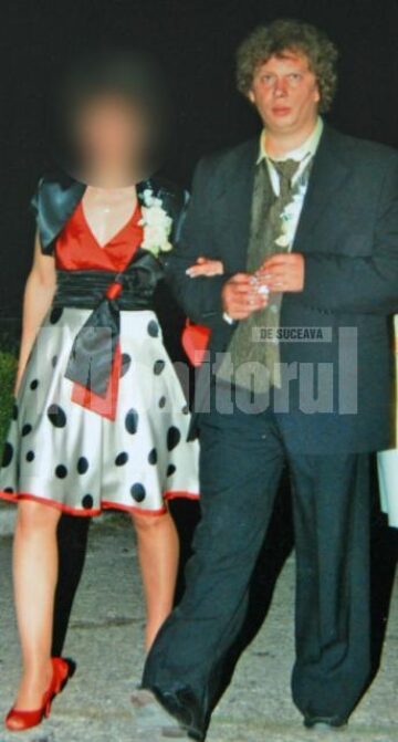 Constantin Hrițac și soția sa