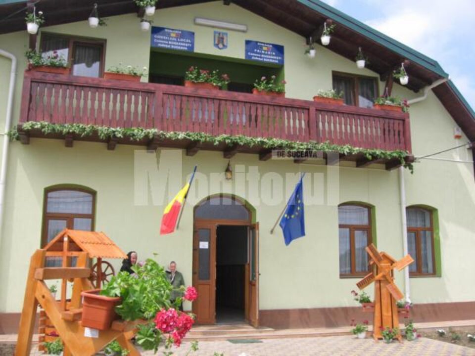 Sediul Primăriei Bogdănești, modernizat