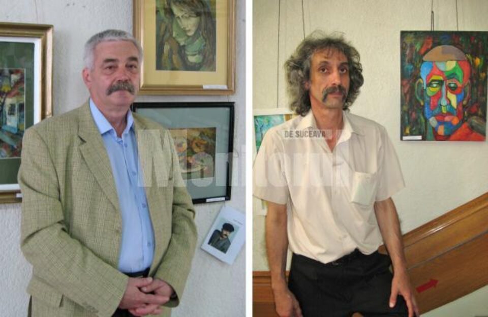 Pictorii Iosif Csukat și Iulian Dziubinski