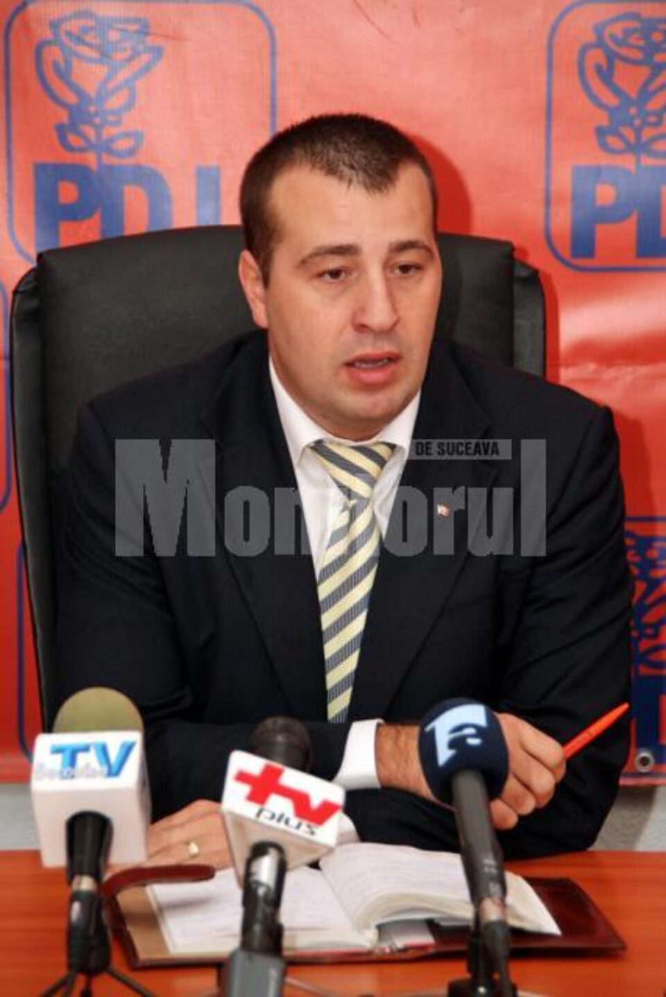 Liderul tinerilor democrat-liberali suceveni, Lucian Harșovschi