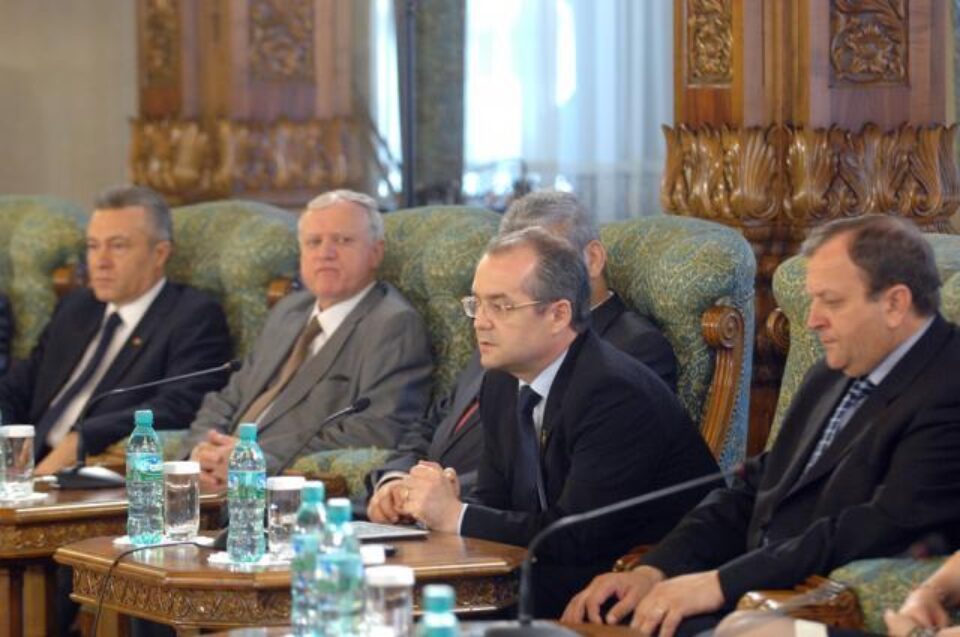 Președintele PDL, Emil Boc
