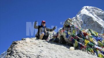Letiția Exner, pe Everest