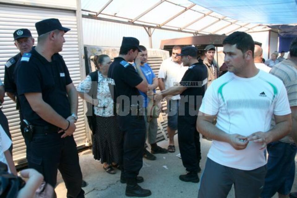 Inspectorii vamali au avut nevoie de protecția jandarmilor