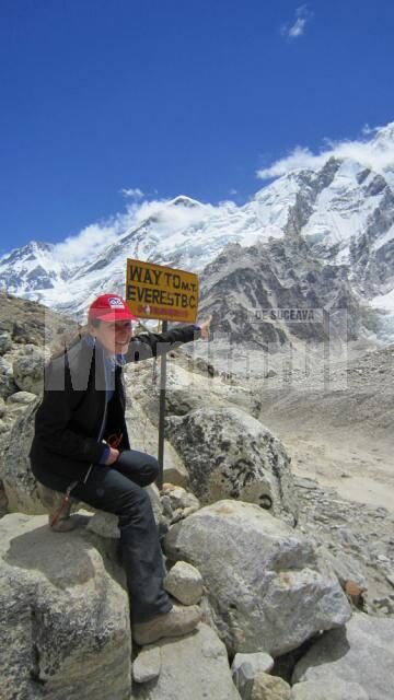 Bucuria de a fi pe Everest