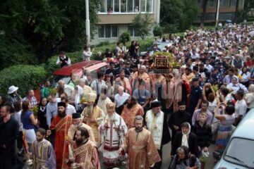 Pelerinajul Sfântului Ioan cel Nou, pe străzile Sucevei