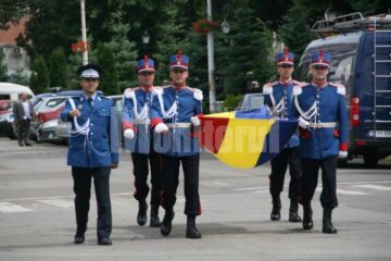 Ceremonia organizată cu prilejul „Zilei Drapelului Național”