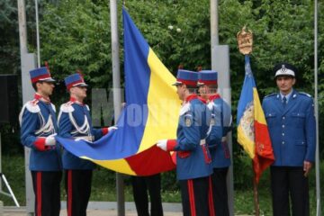 Ceremonia organizată cu prilejul „Zilei Drapelului Național”