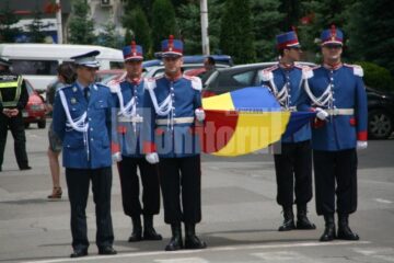 Ceremonia organizată cu prilejul „Zilei Drapelului Național”