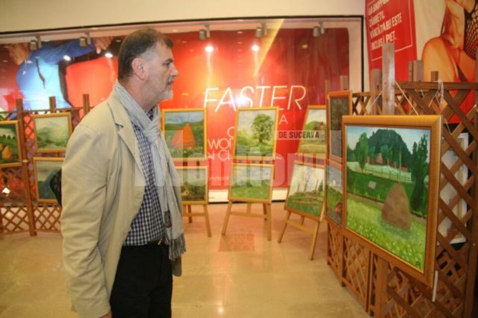 Tablouri realizate de elevi ai școlilor populare de artă din țară