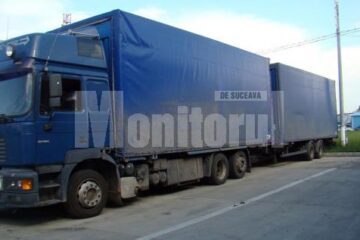 Autocamionul furat din Federația Rusă