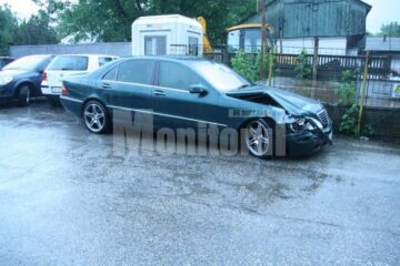 Mașina fugarului a fost indisponibilizată în curtea IPJ Suceava