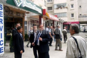Președintele Consiliului Județean, Gheorghe Flutur, a inaugurat ieri, la Iași, magazinul Produs în Bucovina