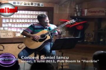 Daniel Iancu, recital la „Fierărie”