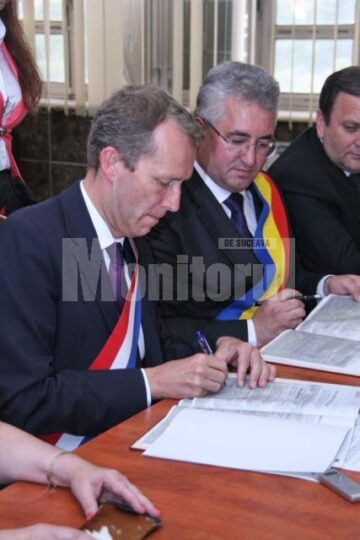 Semnarea parteneriatului Suceava - Laval