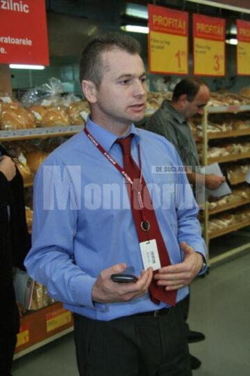 Directorul magazinului Auchan Suceava, Gheorghe Mandici