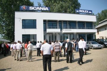 Reprezentanta Scania în Suceava, în incinta service-ului SC Rolex SRL