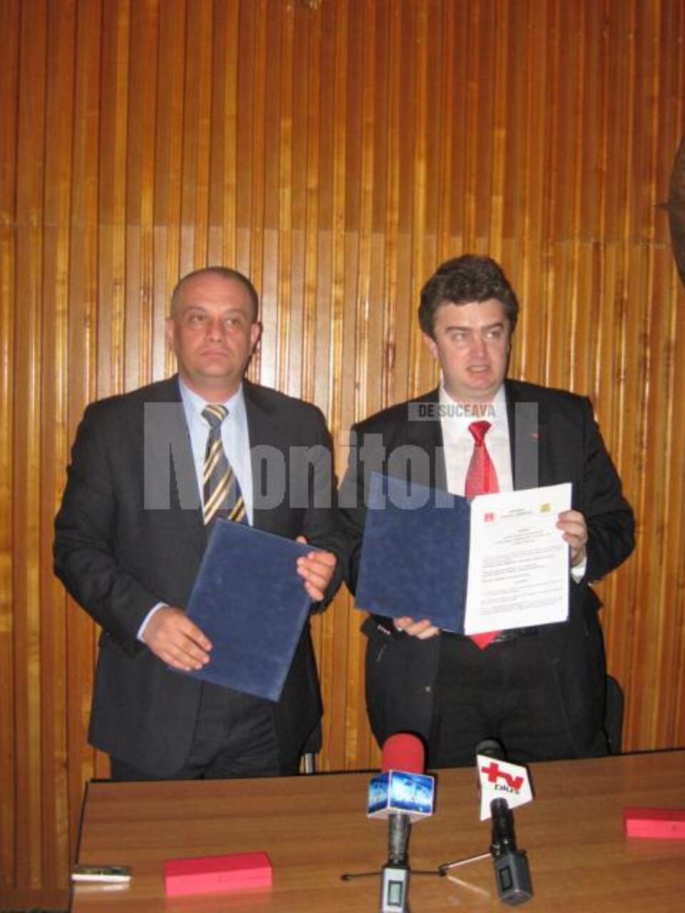 Liderii județeni ai PNL și PSD, Ștefan Alexandru Băișanu și Cătălin Nechifor