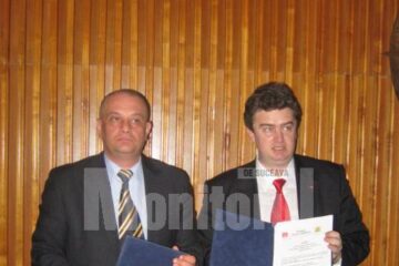 Liderii județeni ai PNL și PSD, Ștefan Alexandru Băișanu și Cătălin Nechifor
