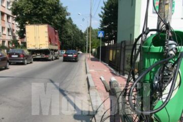 Incidentul s-a petrecut ieri, in jurul orei 14.00