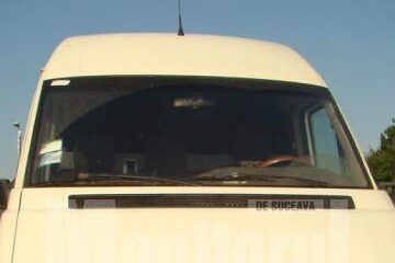 Autoutilitara furată din Germania