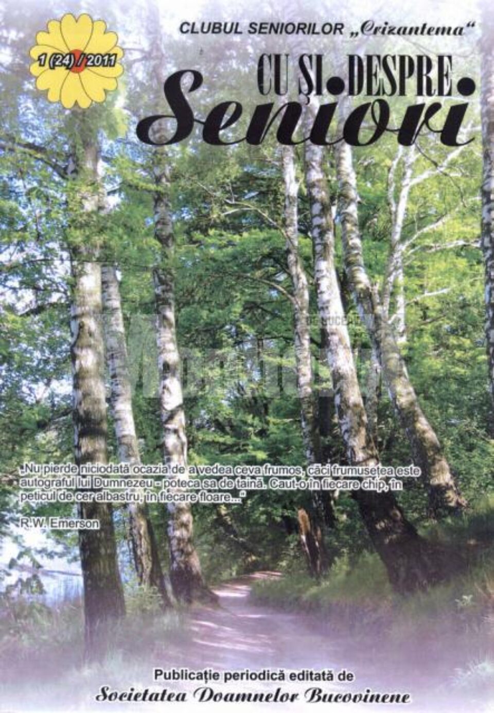 Revista „Cu și despre seniori”