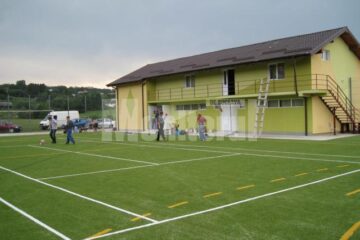 Bază sportivă modernă în satul Sf. Ilie