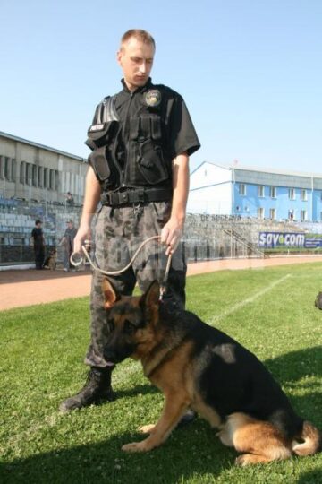 Agentul Florin Lauric și Leo