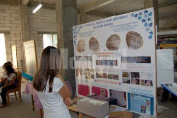 Prezentarea proiectului elevilor de la Fălticeni la Concursul Național de Proiecte de Mediu